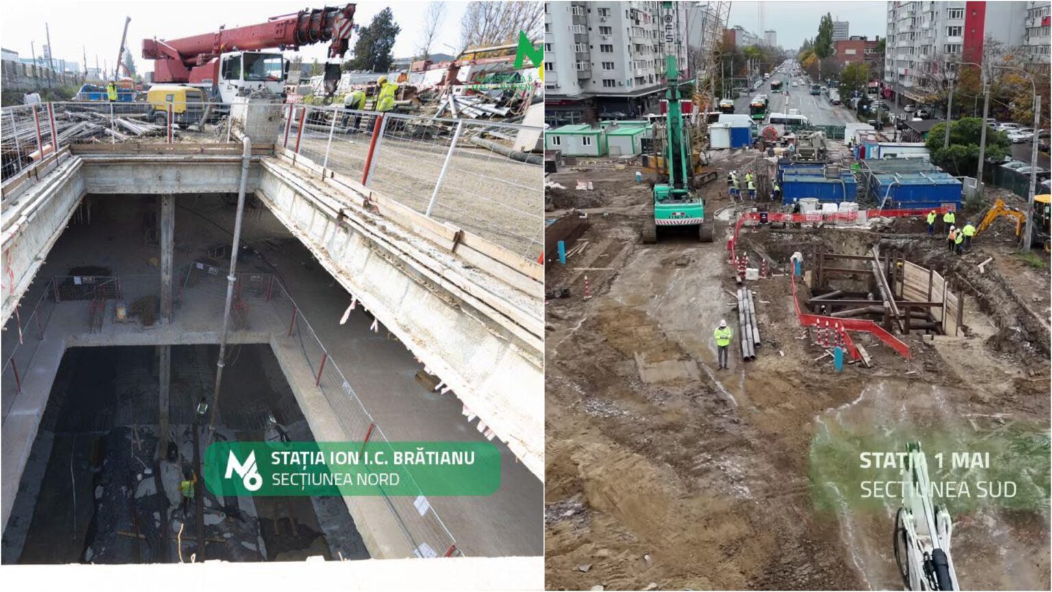 video stadiul lucrarilor la magistrala m6 metroul de la gara de nord la otopeni metrorex anunta progrese semnificative pe ambele sectiuni 691314eace74b
