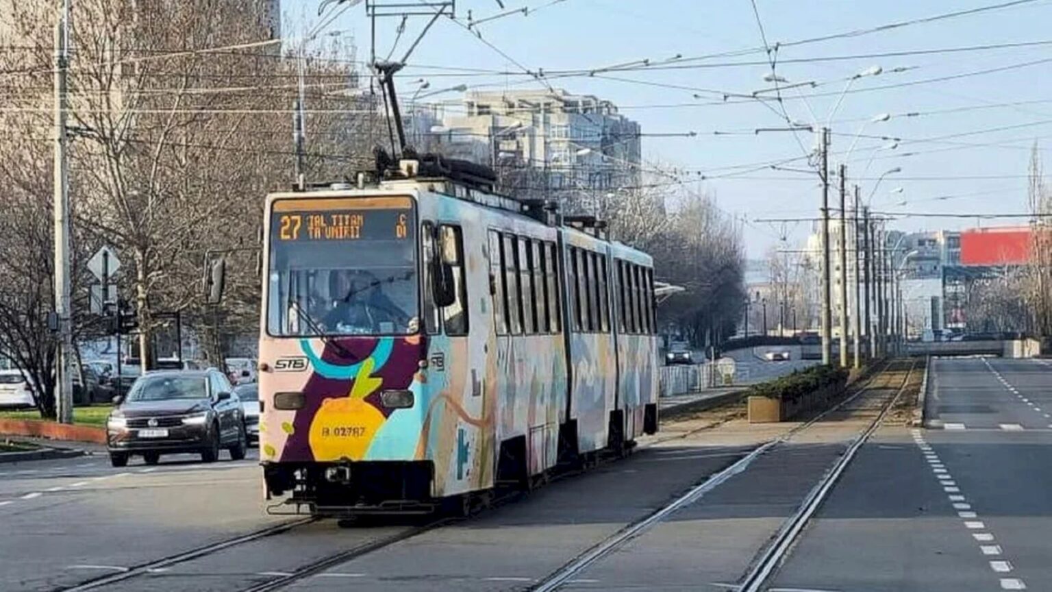 alerta tramvai deraiat pe strada 11 iunie liniile 7 23 27 si 47 blocate spre parcul carol stb le a deviat traseele 69395febbafc3