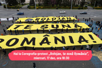 bolojan te suna romania protest cu coregrafie in piata victoriei miercuri seara 694130d2cf731