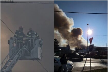 breaking incendiu in militari pe bd iuliu maniu la iesirea spre autostrada a1 arde depozitul black sea a fost emis mesaj ro alert update 69511ae0b5aae