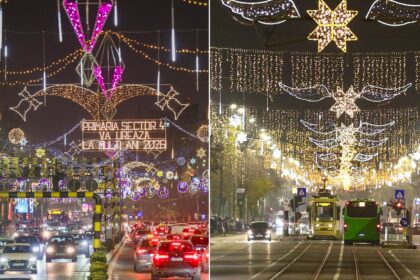 foto baluta dupa infrangerea de la pmb se lauda cu luminitele de craciun la noi acasa cel mai bine si cel mai frumos si zicala cu calul si magarul a unui bucurestean 6938651fb0226