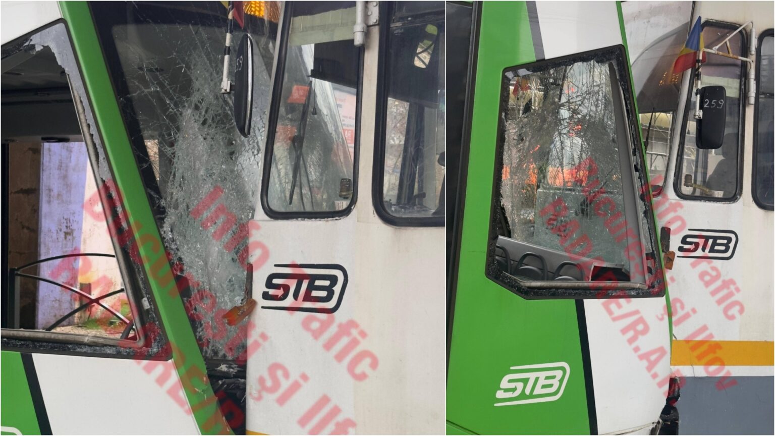 foto doua tramvaie s au ciocnit sub pod basarab stb liniile 1 si 10 sunt blocate pe bd doina cornea in statia pod grozavesti sens banu manta 692dada0c36e4