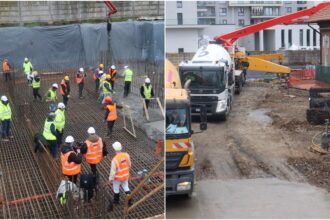 foto etapa noua la santierul clinicii de psihiatrie pentru copii din bucuresti se toarna fundatia constructia din incinta spitalului obregia ar urma sa fie gata in 2027 694e69cdb4628