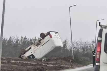 foto o duba s a rasturnat la intrare in tunari pe dj200b doamne fereste in zona se depaseste mereu viteza legala 6936bcf40f6b7