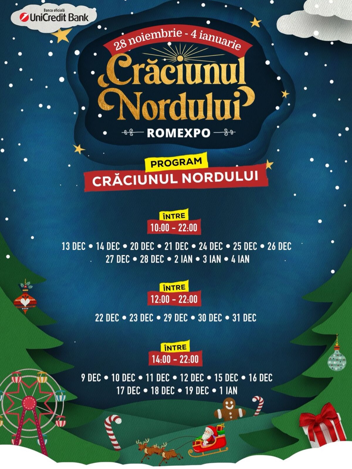 holograf bibi si simona nae concerte de exceptie la craciunul nordului de la