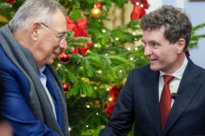 nicusor dan s a intalnit cu george iacobescu romanul care a dezvoltat cartierul financiar al londrei o sursa de inspiratie 695126df29feb