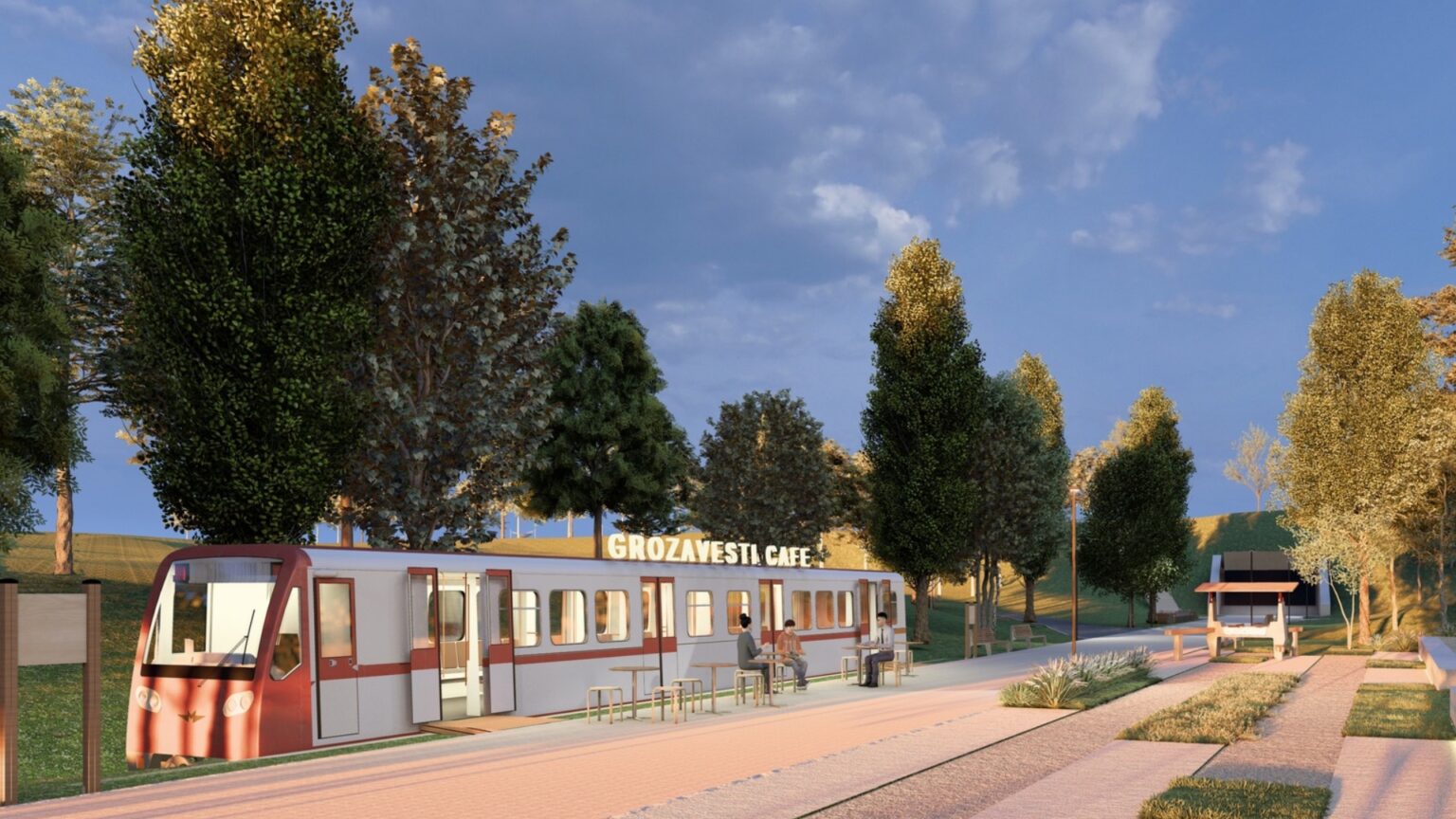 parcul grozavesti promisul rai verde cu vagon de metrou de pe fostul teren sri nu se mai face deocamdata era proiect de suflet al lui ciucu pe vremea cand administra s6 69466345ed23f