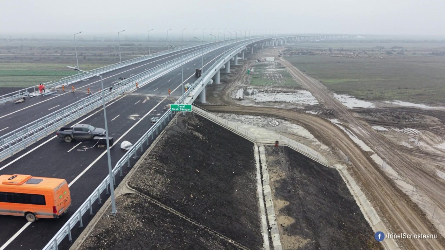 secretar de stat inca 50 de km din autostrada moldovei adica tronsonul focsani adjud nord vor fi dati in trafic foarte curand 69405b7ae212e