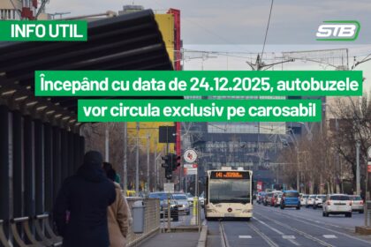 stb autobuzele nu vor mai circula pe liniile de tramvai din 24 decembrie 694b86b260f74