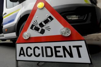 trafic paralizat pe bulevardul aviatorilor din cauza unui teribil accident cu victima martor politia face masuratori 693bf5517535e