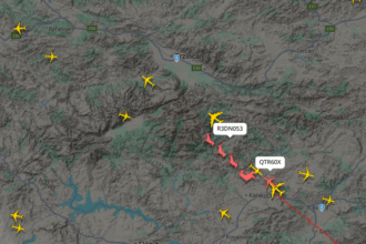 traseul saniei lui mos craciun poate fi urmarit in timp real pe flightradar cand ajunge in romania 694bfbe05b817