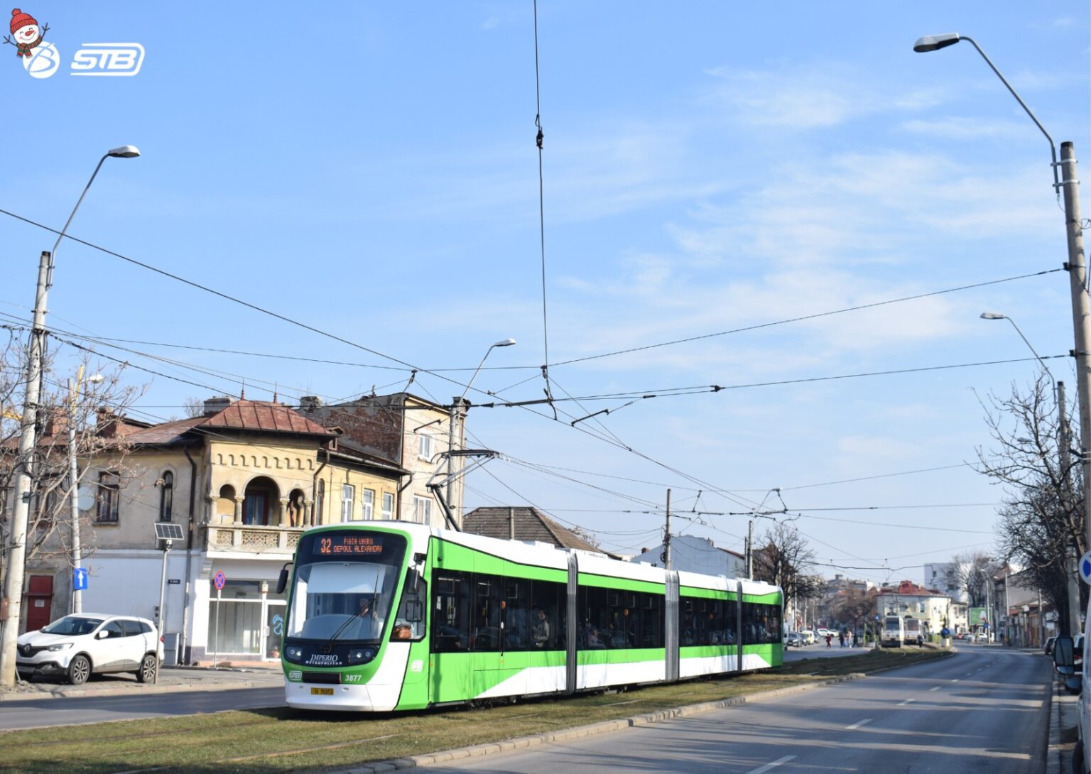 video azi e ultima zi din an cu tramvaiul 32 pe sinele cu damburi din rahova intra in reparatii dupa viralizarea imaginilor cu tramvaie care se balangane periculos 694e20e474bae