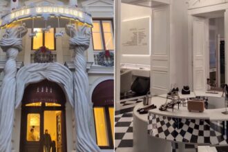 video cum arata pe dinauntru palatul stirbei acum mall de lux din bucuresti aici locuiesc dior channel fendi si alte mari nume de bogati 69411d453f26f