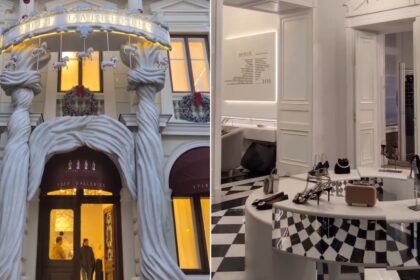 video cum arata pe dinauntru palatul stirbei acum mall de lux din bucuresti aici locuiesc dior channel fendi si alte mari nume de bogati 69411d453f26f