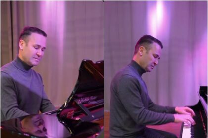 video f09f8eb9 dl negoita felicitare muzicala cu sine insusi la pian in prima zi de craciun daca ne concentram un pic recunoastem o brad frumos 694d0a44c9b63