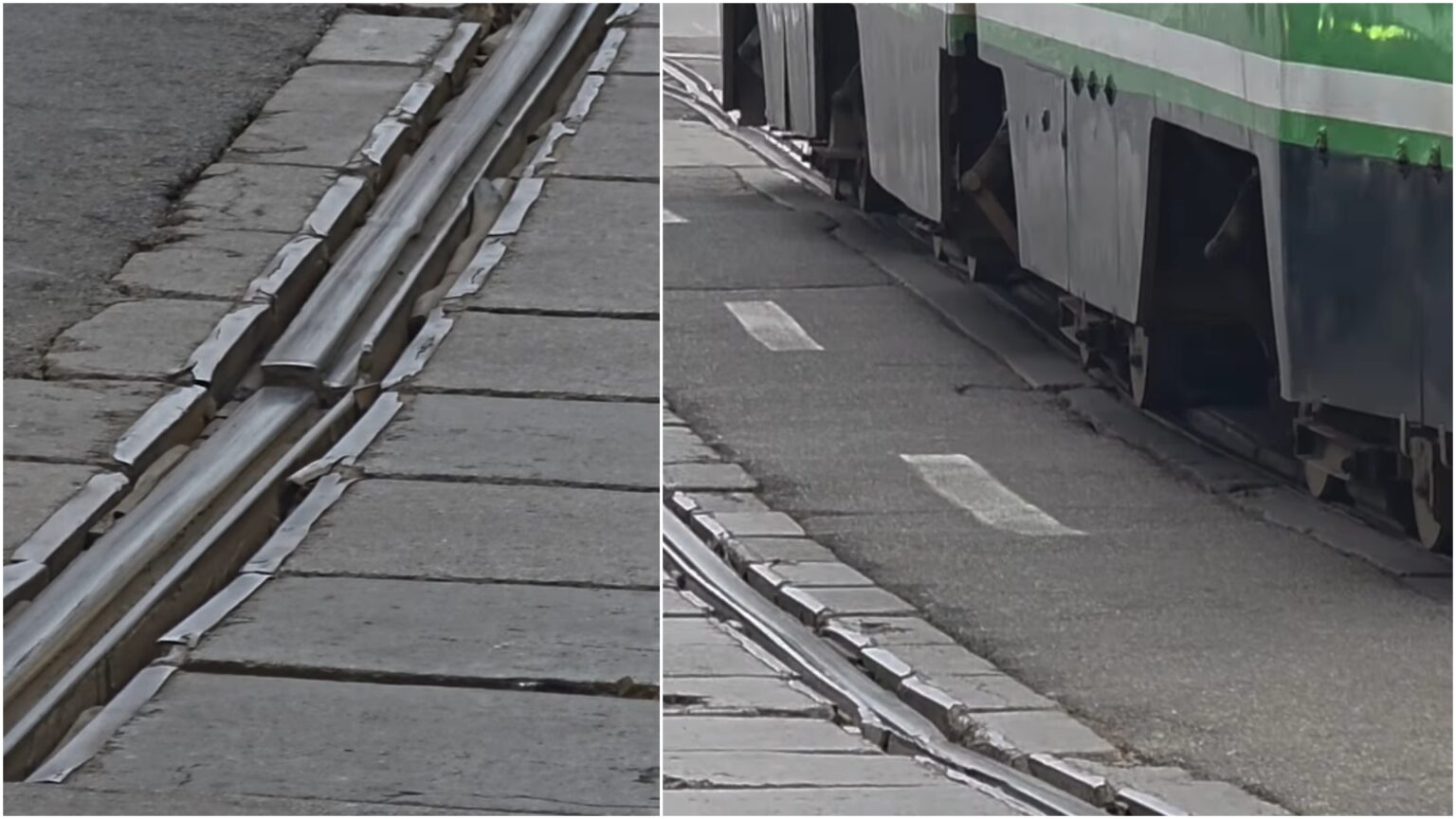 video sine de tramvai pericol public pe calea calarasi din bucuresti numai eu stiu doua femei care si au rupt piciorul in intersectia aia 69496b3b1a475