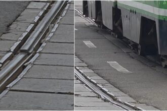 video sine de tramvai pericol public pe calea calarasi din bucuresti numai eu stiu doua femei care si au rupt piciorul in intersectia aia 69496b3b1a475