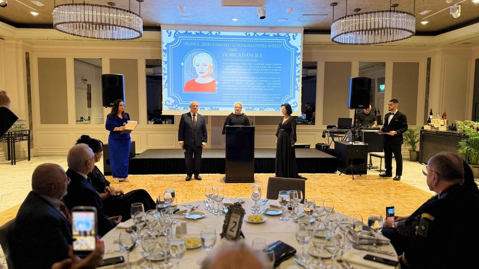 viorica dancila onorata cu ordinul binelui discret la gala asociatiei nationale a detectivilor din romania adnr 693ff6a4cb5c4