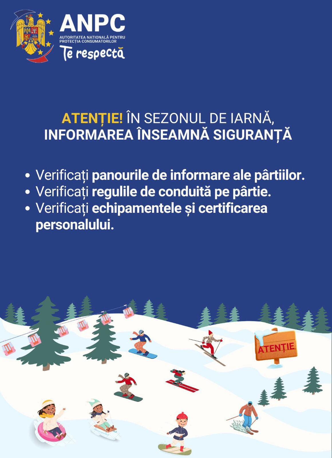 anpc avertizeaza informarea corecta este esentiala pentru siguranta consumatorilor in sezonul de iarna 697230a01a3be