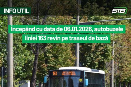 autobuzele liniei 163 revin pe traseul de baza 695c97749e058