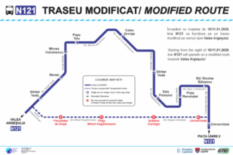 autobuzele liniei n121 vor circula si prin zonele luterana si piata matache spre terminalul valea argesului 696117a904b25