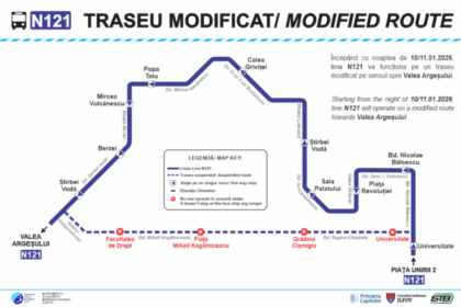 autobuzele liniei n121 vor circula si prin zonele luterana si piata matache spre terminalul valea argesului 696117a904b25