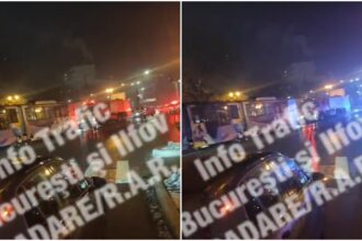 avarie in reteaua stb la intrarea pe nerva traian tramvaiele 19 23 si 27 sunt blocate pe ambele sensuri 6967cbb8d8543