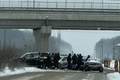 carambol cu mai multe masini pe centura capitalei autoritatile sunt la fata locului 696373e488085