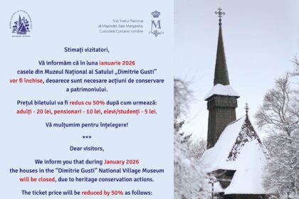 casele din muzeul national al satului dimitrie gusti inchise in luna ianuarie pentru lucrari de conservare 69676fcab97c1