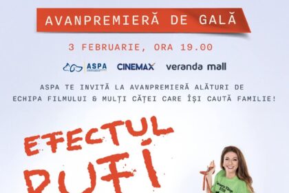 catei de la aspa prezenti la avanpremiera de gala a filmului efectul pufi filmul la cinemax veranda mall 697db02d3b9e5