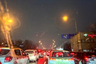 foto dimineata de luni in care noile restrictii de la santierul m6 au blocat complet dn1 2 kilometri in 40 de minute 696dc73c9d6fa