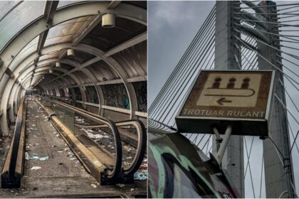 foto trotuarul rulant dintre gara basarab si gara de nord furat bucata cu bucata imaginea dezolanta a dezmembrarii dupa 10 ani de abandon 695d0507a0bcd