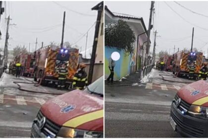 incendiu in ferentari pe strada trompetului pompieri si alte echipaje de interventie deja la fata locului 6969eeeccd932