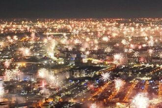 primaria capitalei a aratat cerul iluminat de artificii in noaptea de revelion postarea a starnit critici dure din partea bucurestenilor 6957eaa9ee97b