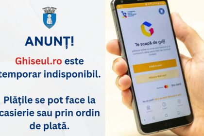 primaria orasului pantelimon plata taxelor locale prin ghiseul ro este temporar indisponibila 695f9002bdbce