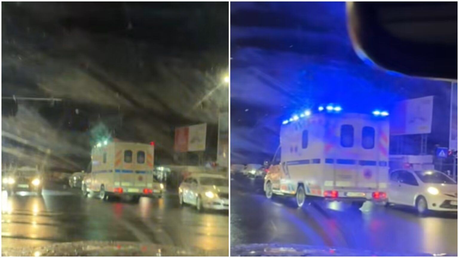 video accident cu ambulanta in aceasta dimineata in apropierea spitalului de urgenta sfantul pantelimon 6960a3f7b23e5