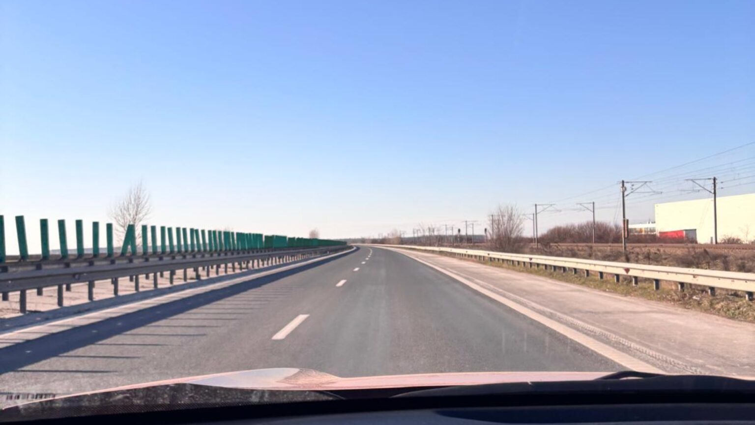 video miracol de anul nou pe autostrada soarelui a2 masinile circula linistit pe drumul liber 69566ef1bf34b