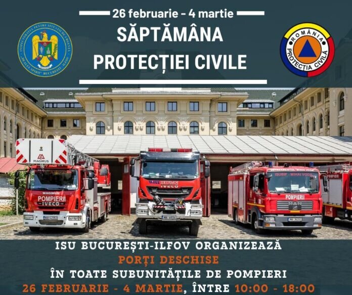 isu bucuresti ilfov organizeaza zilele portilor deschise in saptamana protectiei civile 69a178aa17b37