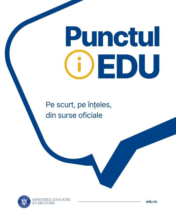 punctul de informare edu o noua rubrica dedicata clarificarilor din educatie 699300711438c