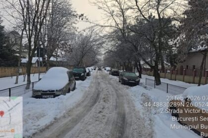 sector 1 circulatia pe strazile secundare se face cu dificultate oamenii pot face sesizari despre deszapezire 699c131c13551