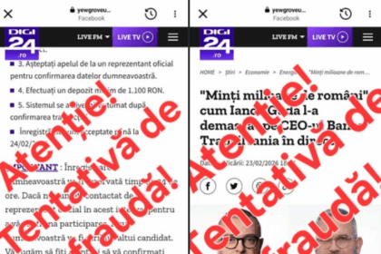 site ul digi24 clonat intr o tentativa de frauda online mai avertizeaza asupra noului atac 699f036597b21