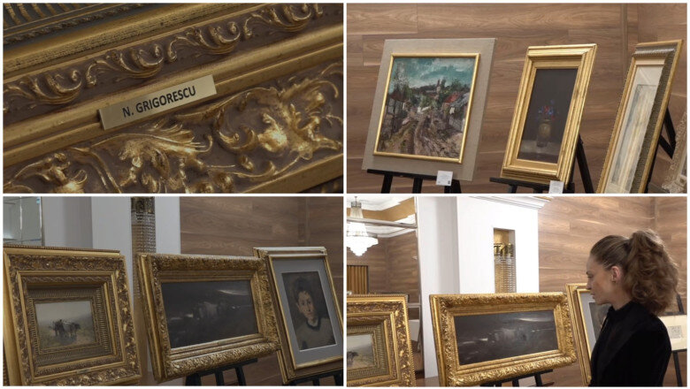 video arta confiscata in dosarul tablourilor pentru care fostul ministru darius valcov a primit 5 ani de inchisoare expusa la craiova 6988236eb25f0