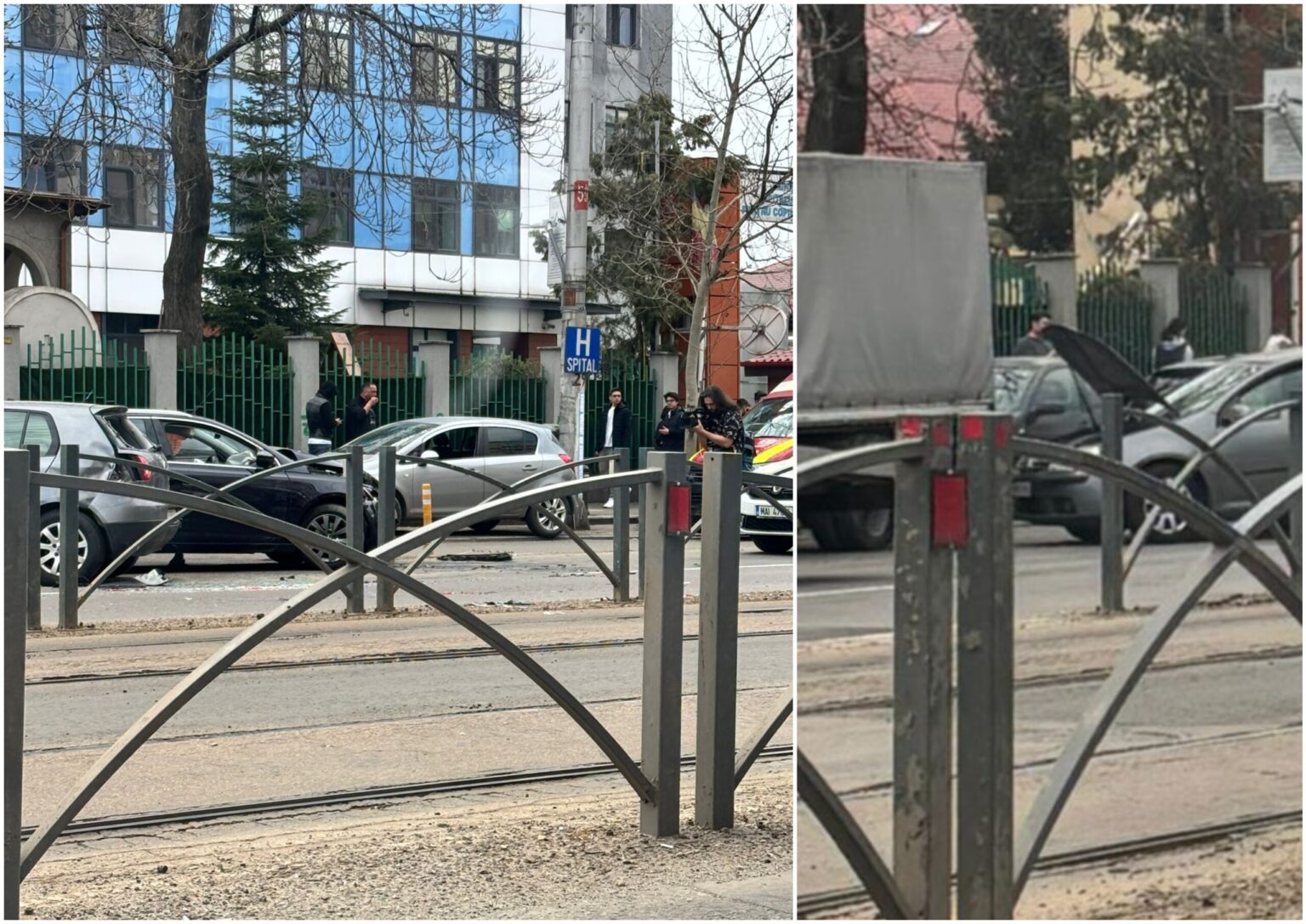foto accident grav in bucuresti pe bulevardul iancu de hunedoara in zona spitalului grigore alexandrescu e infernal traficul in zona 69c3bf643bf23