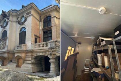foto ce se intampla de fapt cu manuscrisele lui george enescu depozitate in containere la palatul cantacuzino ministerul ne cere rabdare inca se ancheteaza 69b016059b718