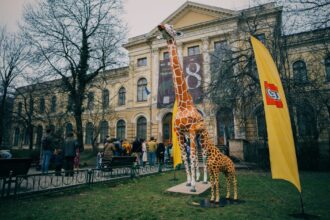 foto girafa de la antipa are un nou prieten care i tine de urat pe kiseleff e din 80 000 de piese de lego si mai are frati si surori care i asteapta pe copii in muzeu 69b9406799cbc