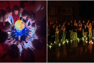 foto madrigal record istoric peste 46 000 de copii si spectatori au cantat pentru ora pamantului in cadrul programului cantus mundi 69ca225e79e77