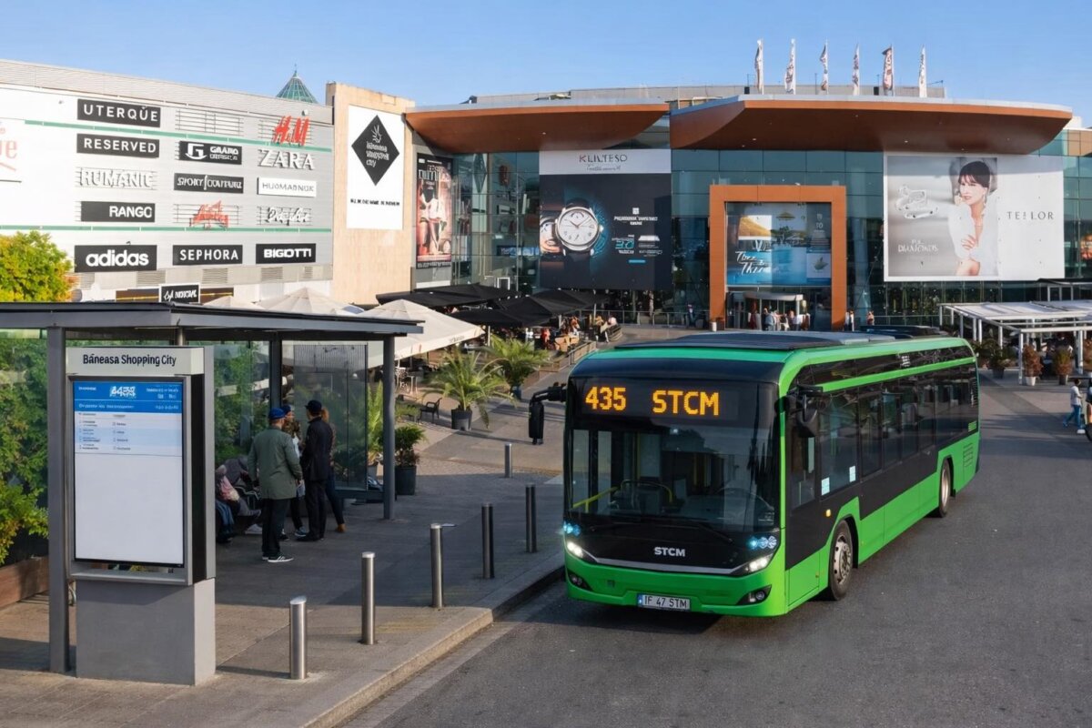 foto o noua linie de transport public intre bucuresti si zona metropolitana autobuzele 435 vor face legatura intre mogosoaia si mall baneasa traseul 69bd0a7981a21