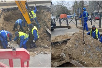 foto s a surpat asfaltul pe soseaua mihai bravu chiar sub magistrala 2 sud pusa in functiune in anul 1972 cauza nu este inca cunoscuta 69b56a0d1dfc7