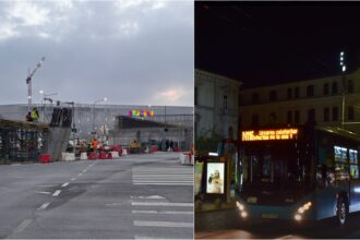 incepe montarea grinzilor la pasajul aparatorii patriei traficul va fi restrictionat pe ion iriceanu 3 linii stb vor fi deviate doua nopti la rand 69b2c614edab2