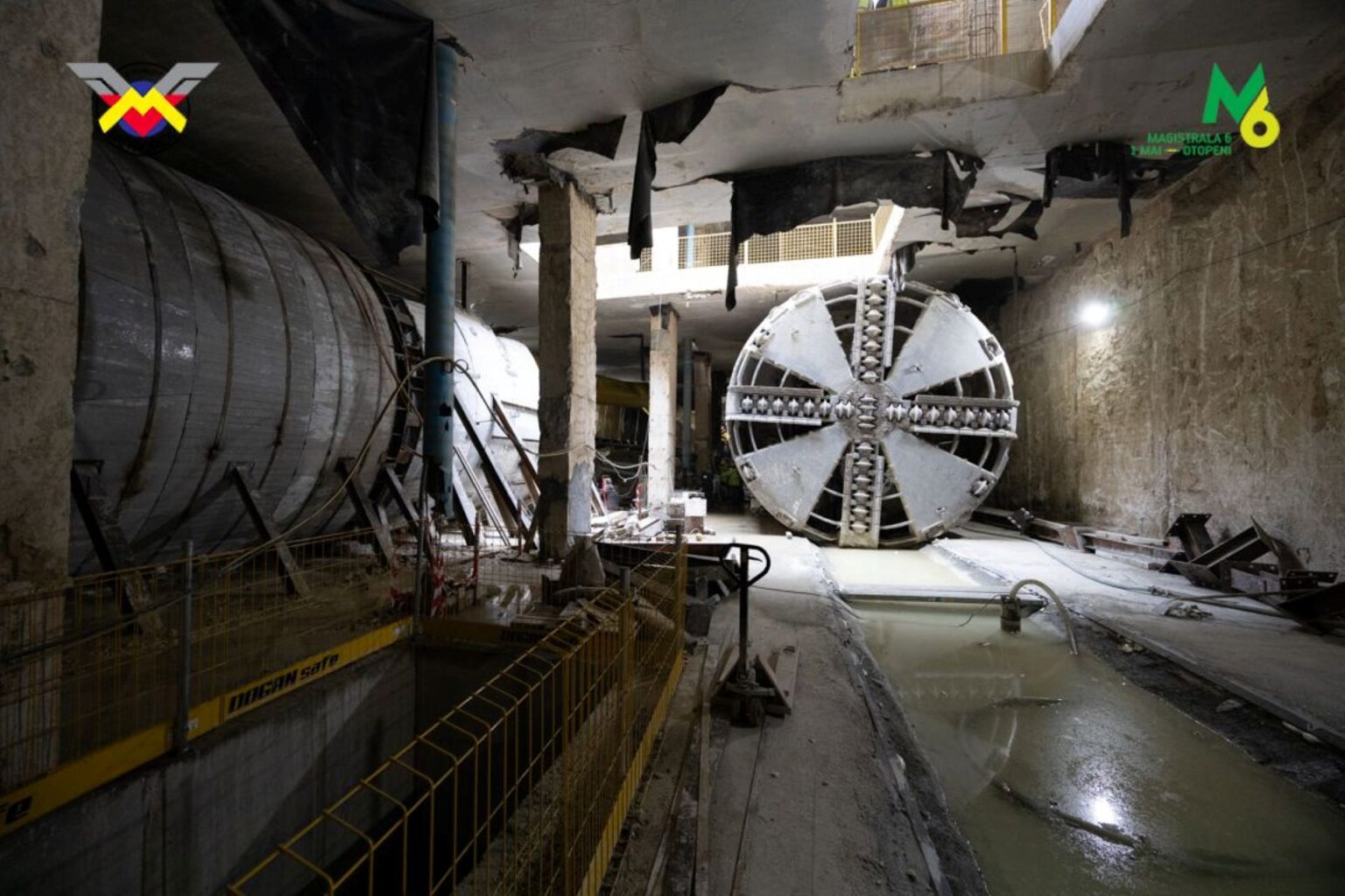 optimism la metrorex pe magistrala m6 pe segmentul de la pajura la mall baneasa unde va fi statia de metrou tokyo tunelul va fi 91 gata pana la sfarsitul anului 69c162a2a8aa8